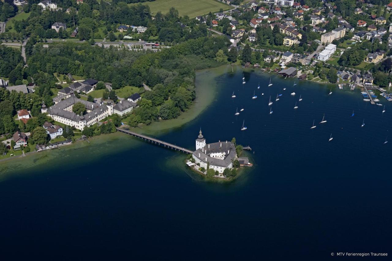 Zimmervermietung Fischer-Vroni-Am-See Gmunden Exteriör bild